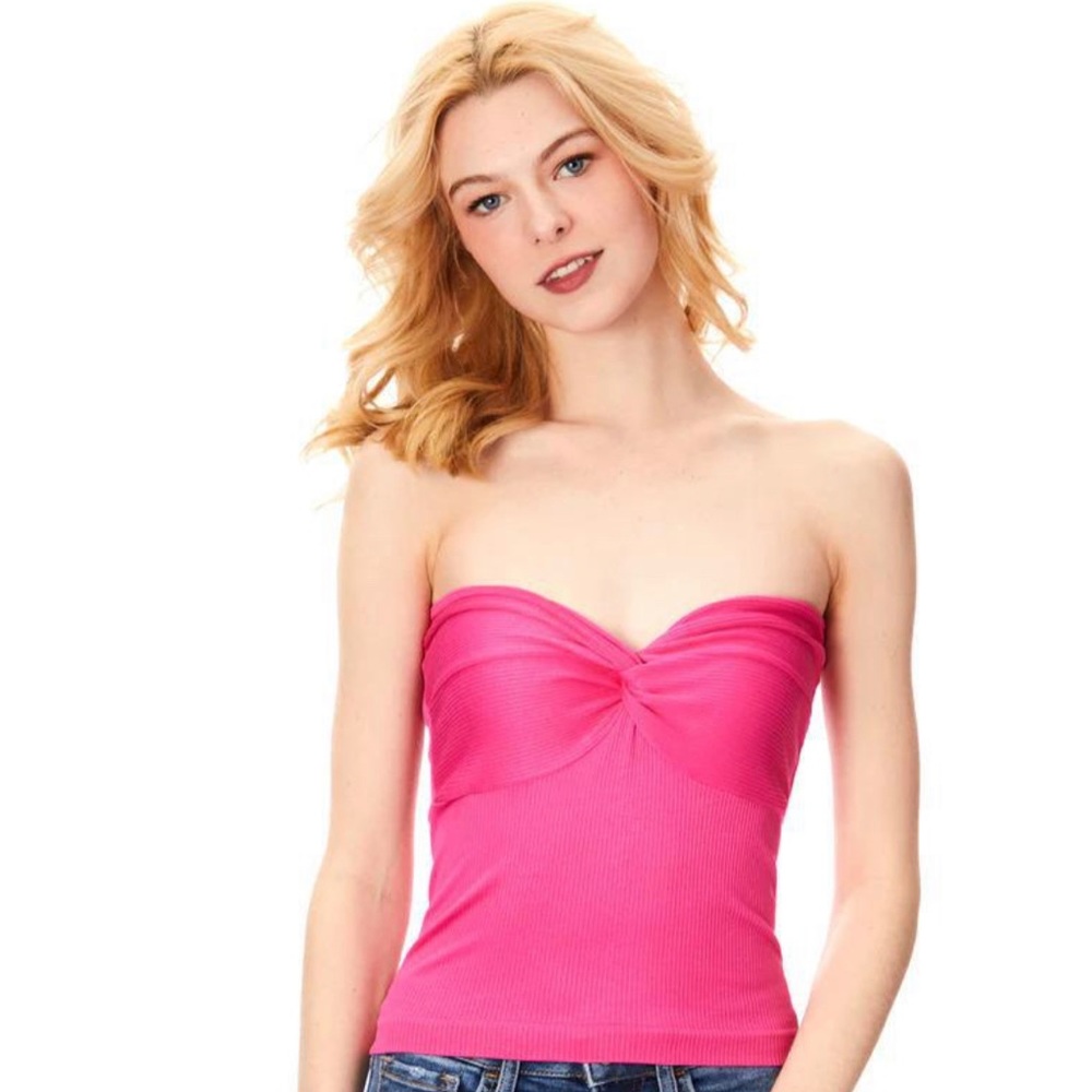 Suzette Collection Knotted Tube Top